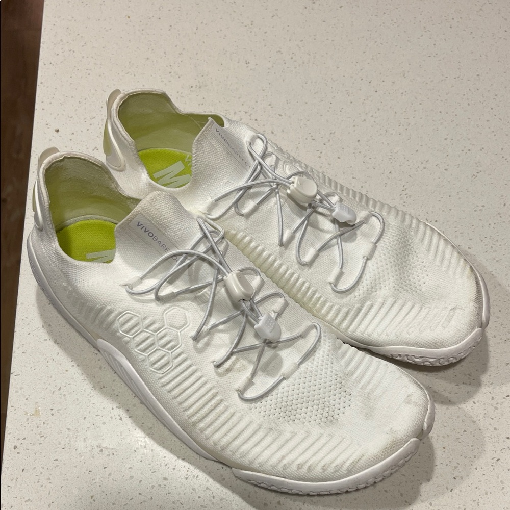 Vivobarefoot Motus Flex White Sneakers - Picture 3 of 6